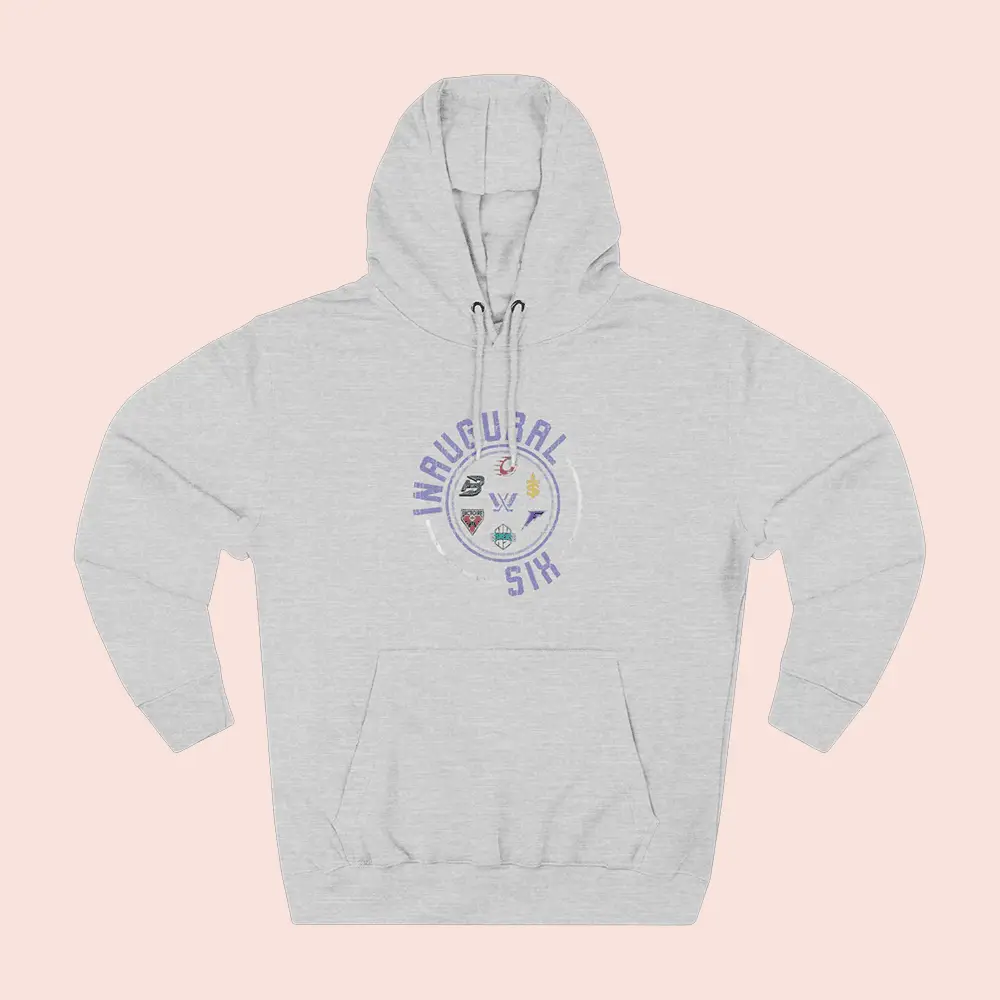 PWHL Stadium Essentials Inaugural Six Hoodie PWHL Apparel Fan Gift For Boyfriend