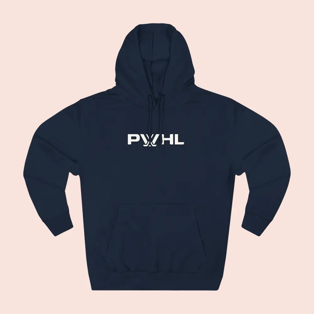 PWHL Stadium Essentials Logo Hoodie Professional Women's Hockey League Hooded Sweatshirt