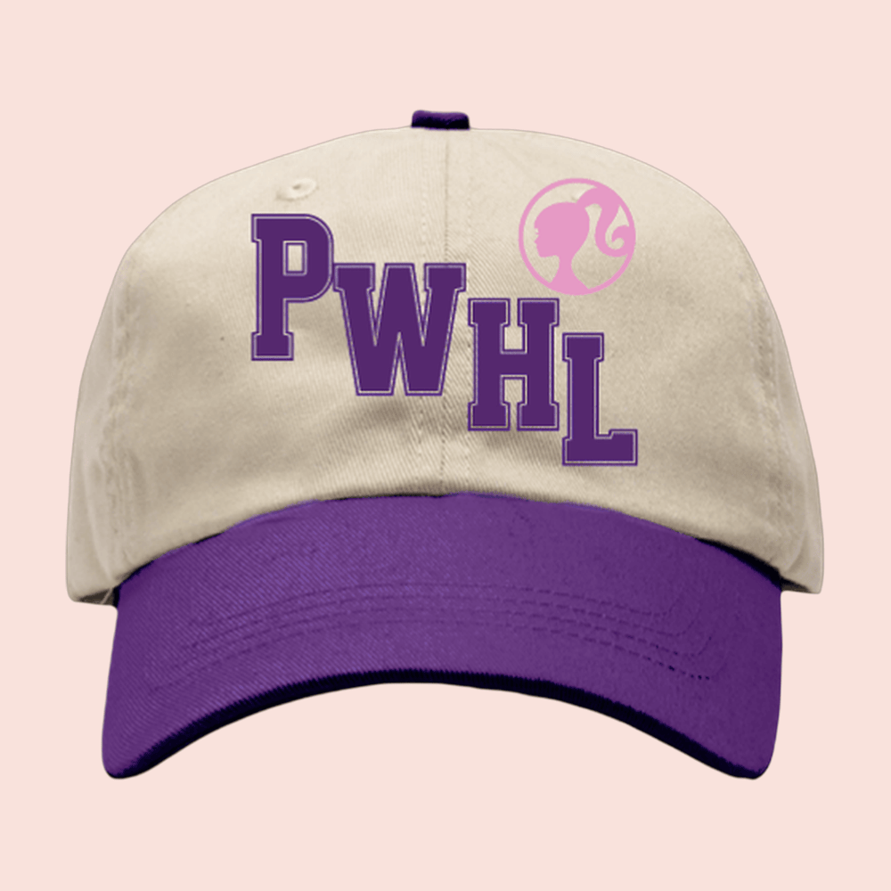 PWHL x Barbie By Peace Collective Hat Professional Women's Hockey League Merch Hockey Fan Gift
