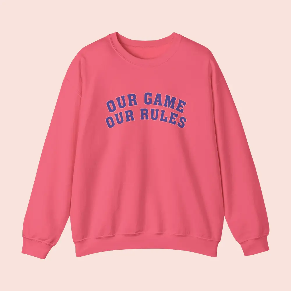 Pwhl x Barbie By Peace Collective Sweatshirt PWHL Hockey Clothing Girlfriend Gift Idea Pwhl x Barbie By Peace Collective Sweatshirt PWHL Hockey Clothing Girlfriend Gift Idea - Image 1