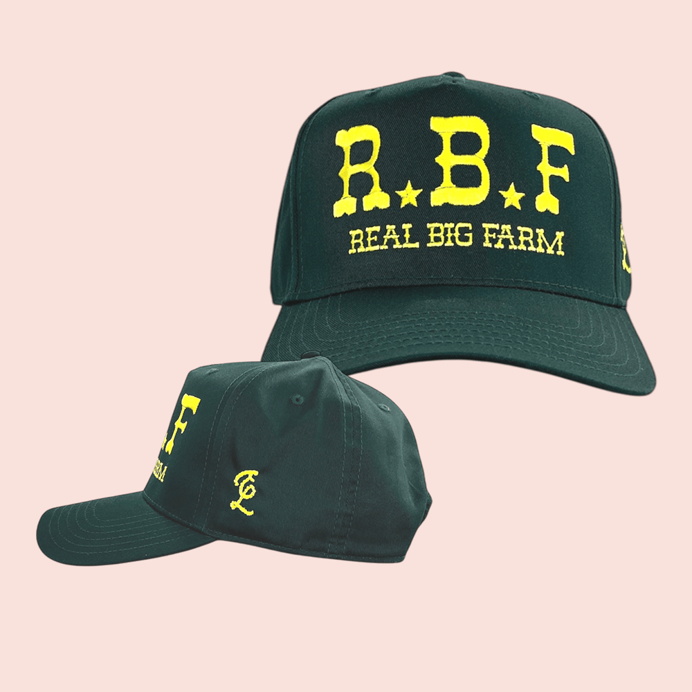 R.B.F. Green Hat Ella Langley Merch Cap Music Lover Gift For Boyfriend