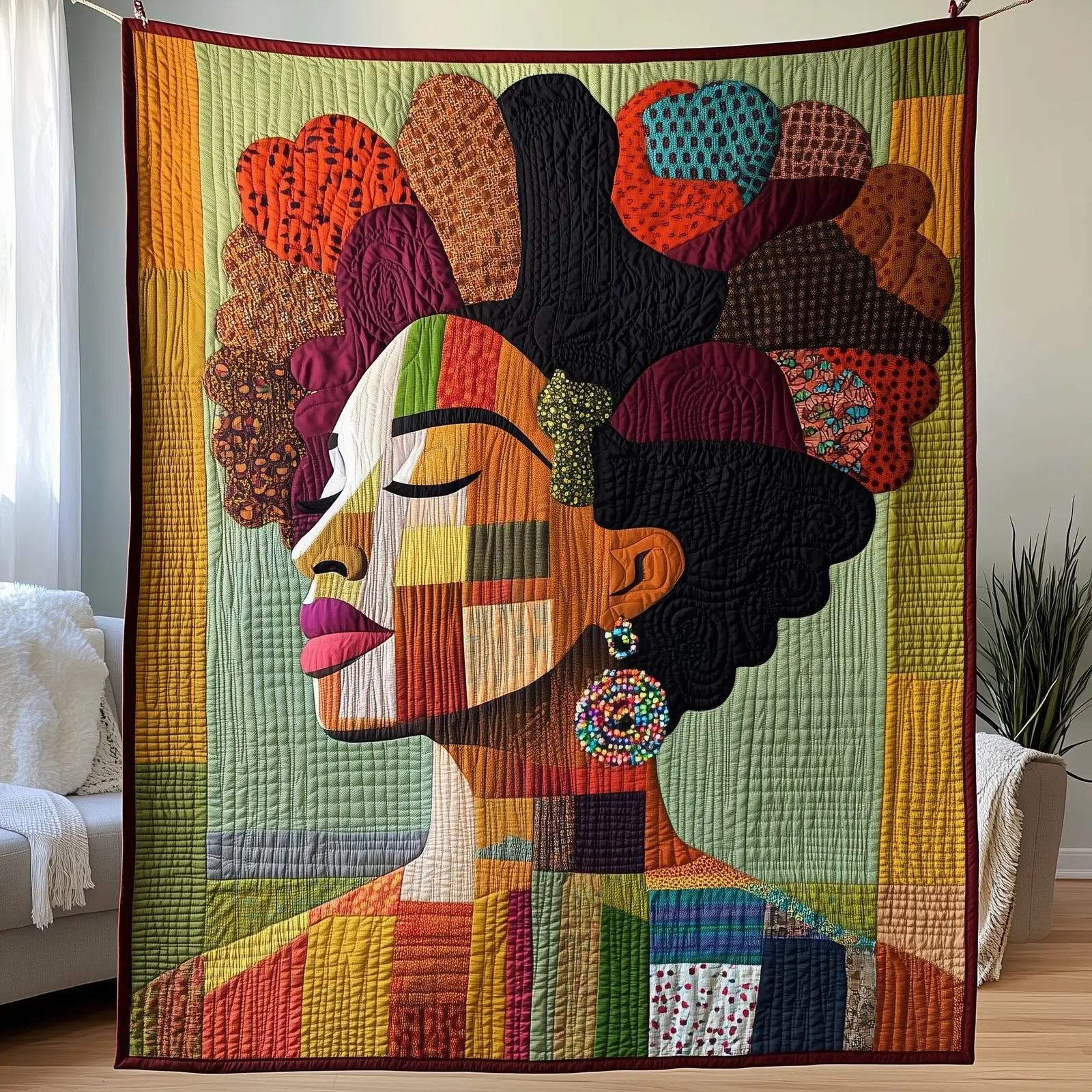 Radiance Of A Queen Quilted Blanket Royal Elegance Home Cover Colors King And Queen Gifts Radiance Of A Queen Quilted Blanket Royal Elegance Home Cover Colors King And Queen Gifts - Image 1