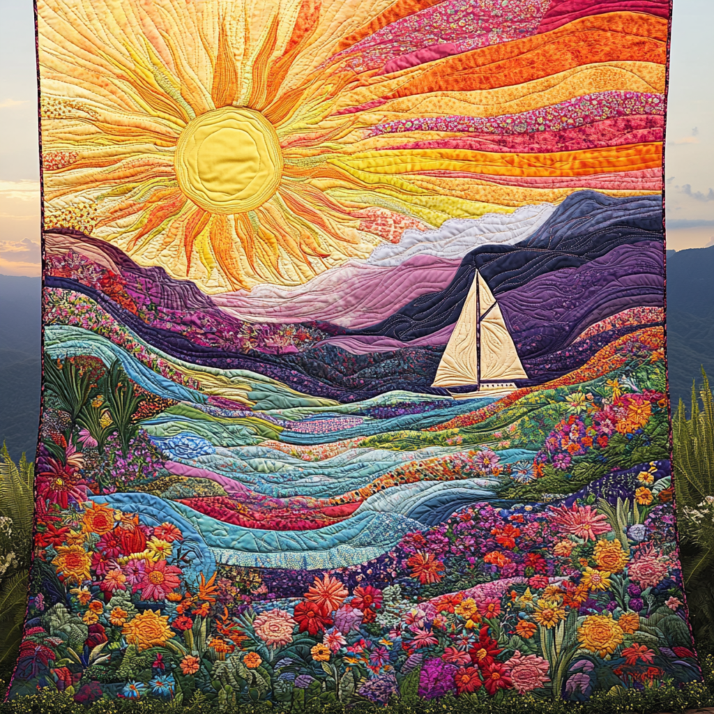 Radiant Meadows Quilted Blanket Cute Bedroom Ideas Christmas Gifts For Nature Lovers