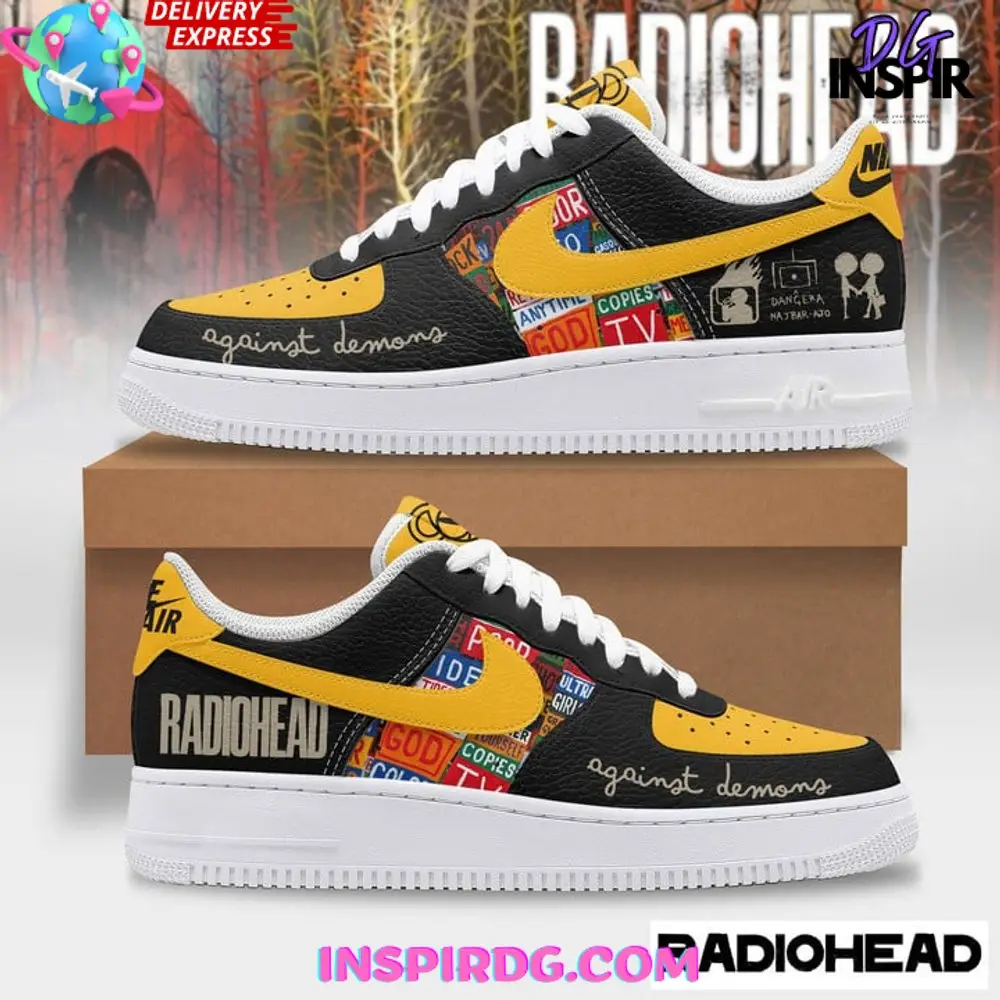 Radiohead Limited Edition Air Force 1 Sneaker