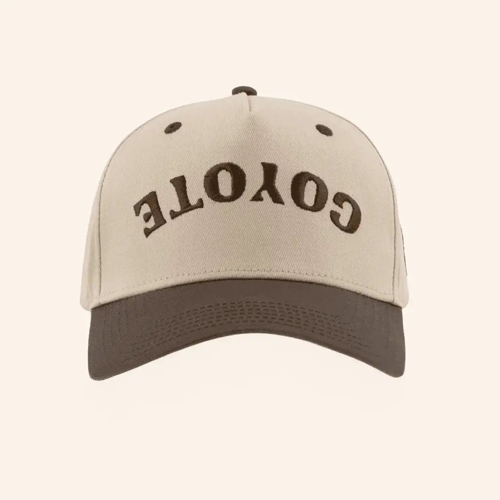 Raised By Coyotes MerchbEmbroidered Cap Gifts For Him -WearandDecor Raised By Coyotes MerchbEmbroidered Cap Gifts For Him -WearandDecor - Image 1