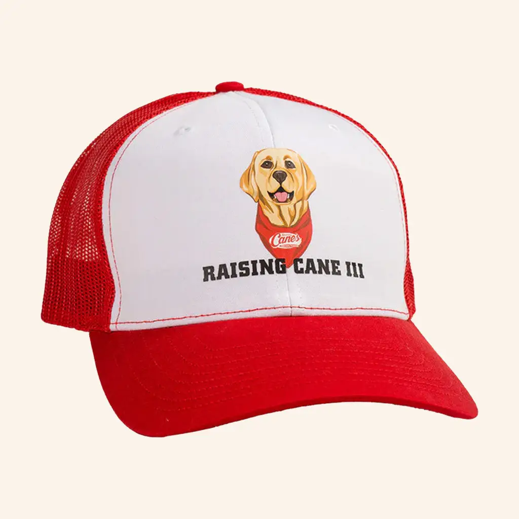 Raising Canes Merch Raising Cane III Trucker Hat Good Gifts For Boyfriend - WearandDecor
