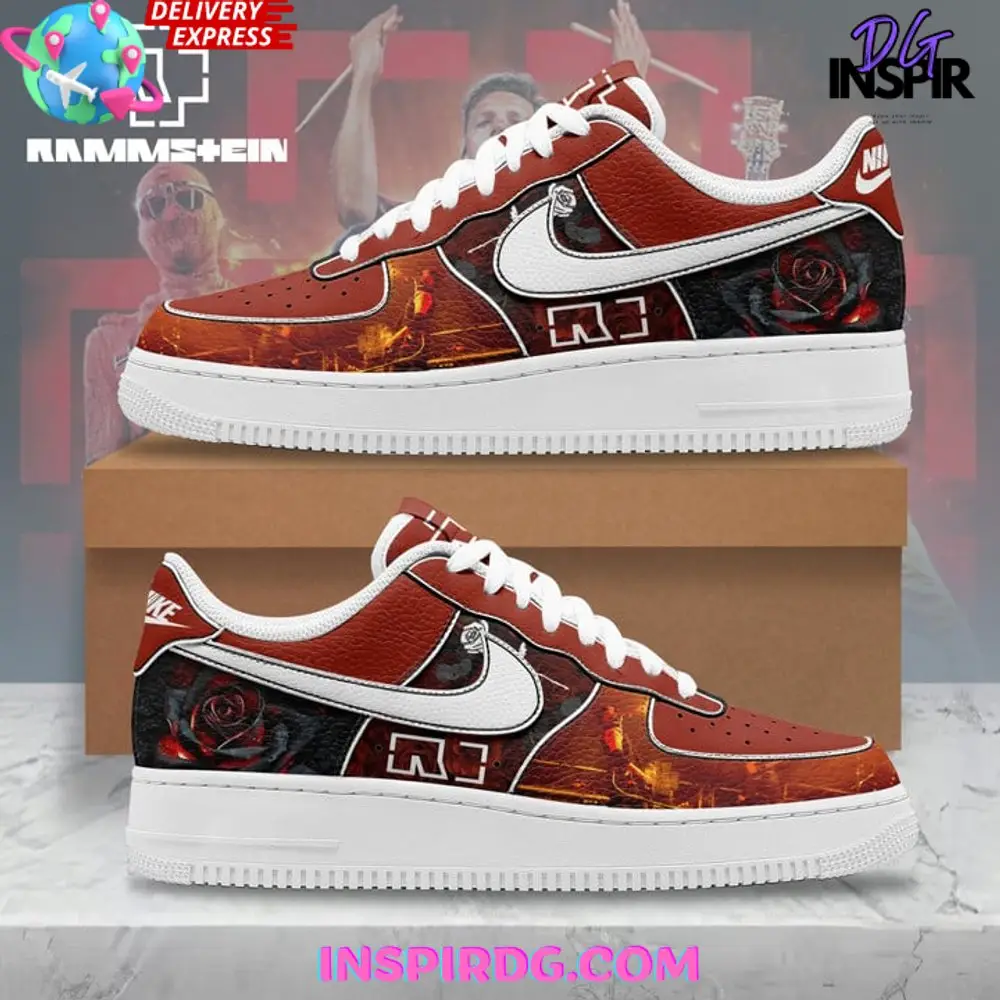 Rammstein Band Limited Edition Air Force 1 shoes