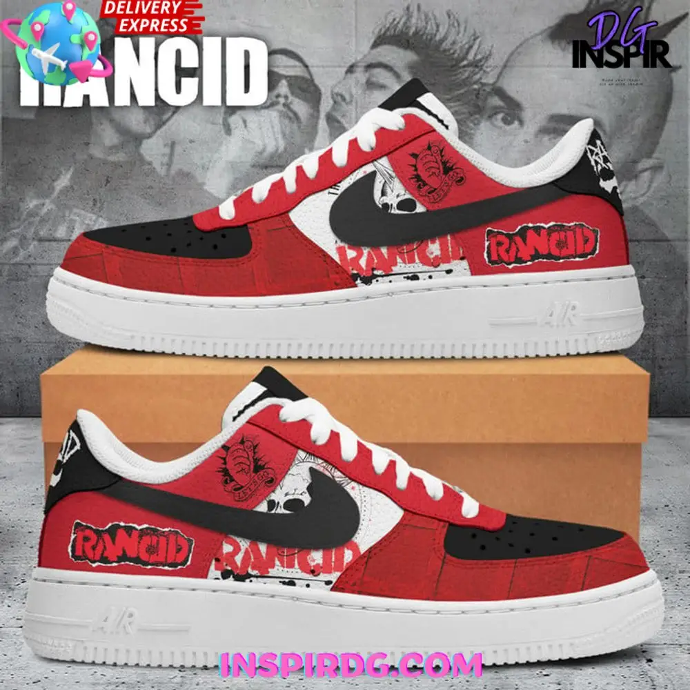 Rancid Band Limited Edition Air Force 1 Rancid Band Limited Edition Air Force 1 - Image 1