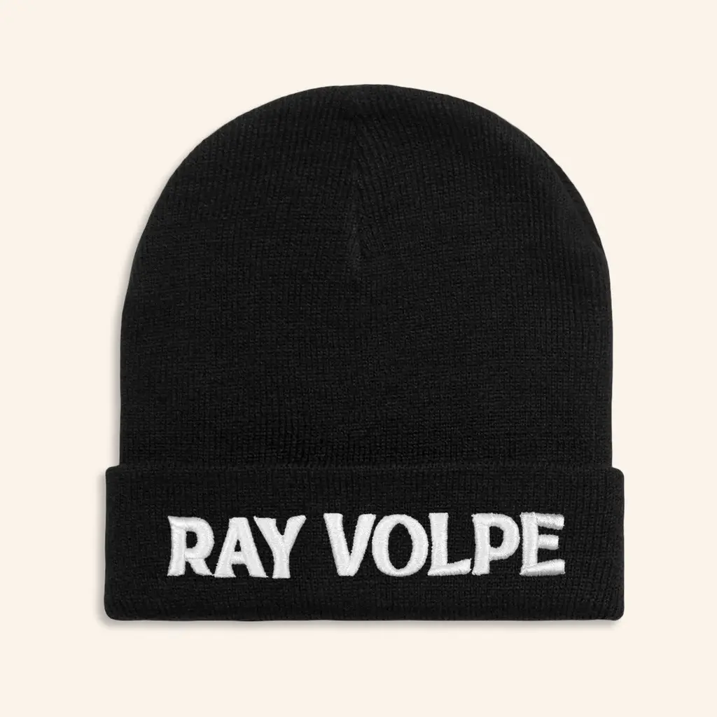 Ray Volpe Merch Logo Black Beanie Christmas Present Ideas For Dad