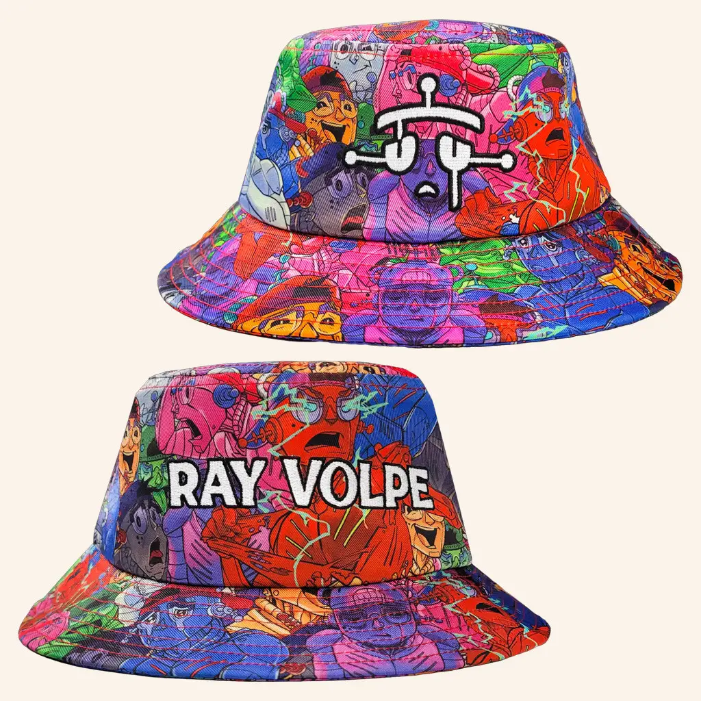 Ray Volpe Merch Volpetron Bucket Hat Music Lover Gift Ideas For Him Ray Volpe Merch Volpetron Bucket Hat Music Lover Gift Ideas For Him - Image 1