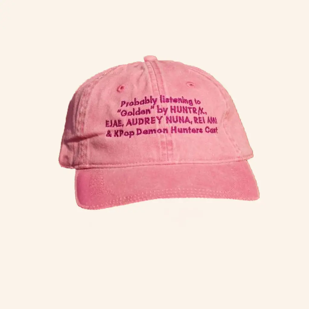 Read Receipts Merch Golden Hat Embroidered Gifts For Girlfriend -WearandDecor