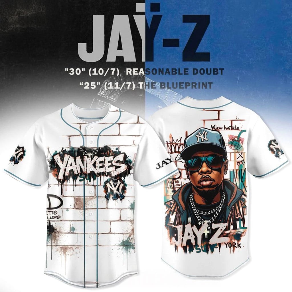Reasonable Doubt x Blueprint New York Yankees Legacy Jersey Fan Apparel Gifts For Friends