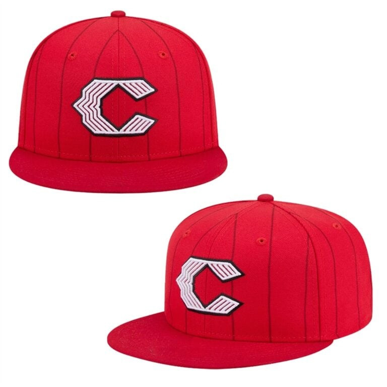Red Cap With C Snapack Hat Letter C Logo Clothing Gifts For Bestie