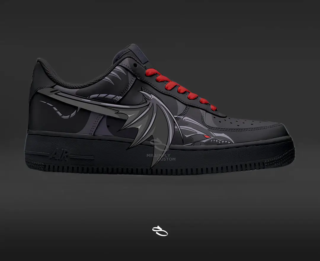 Red Eyes Black Dragon V.2 Yu Gi Oh Air Force 1