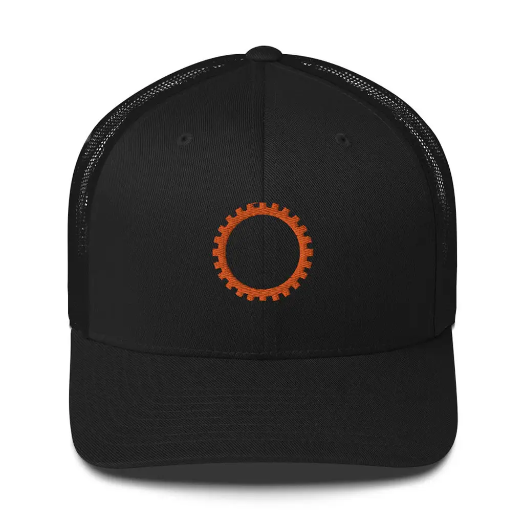 Red Rising Merch Orange Sigil Trucker Hat Embroidered Gifts For Dad