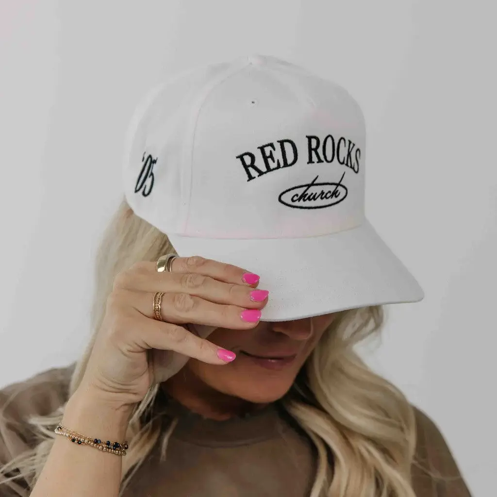 Red Rocks Merch Red Rocks Church Embroidered Hat Gifts For Her -WearandDecor
