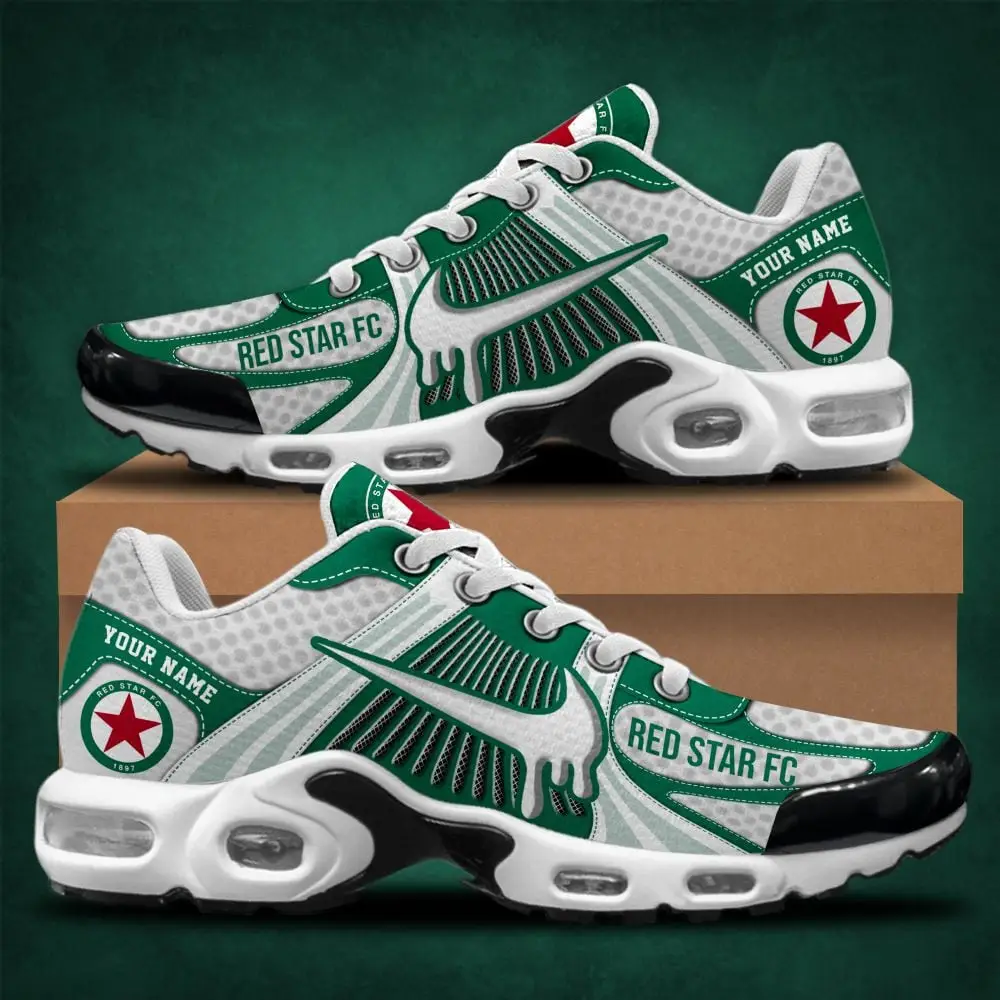 Red Star F.C Air Max Plus Shoes Sneakers For Men And Women