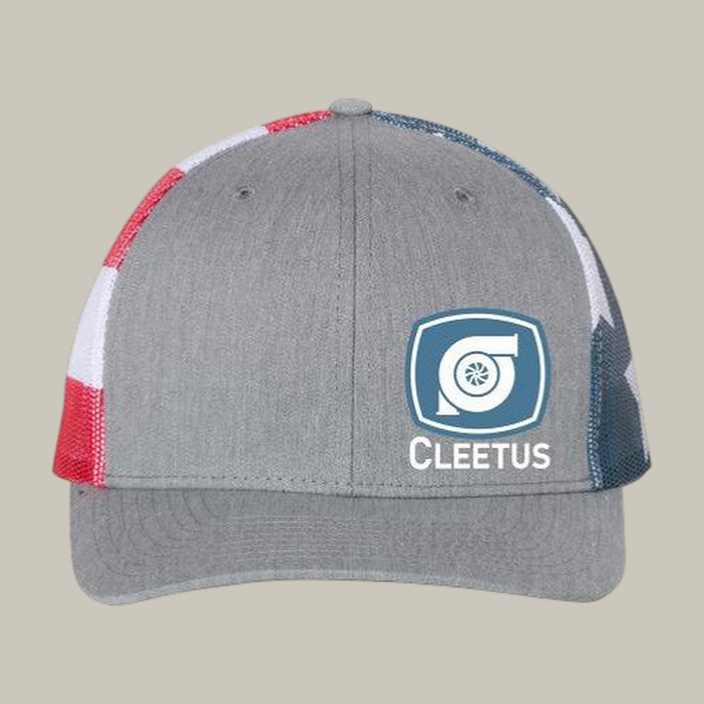 Red White And Blue Turbo Trucker Hat Cleetus McFarland Merch Fan Gift For Him Red White And Blue Turbo Trucker Hat Cleetus McFarland Merch Fan Gift For Him - Image 1