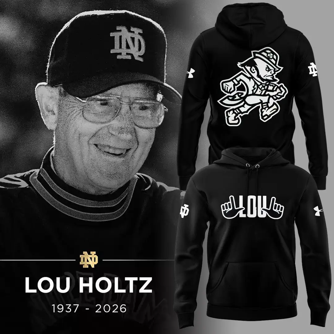 Remembering The Life And Legacy Of Lou Holtz Hoodie Lou Holtz Hooded Sweatshirt Gift For Fans