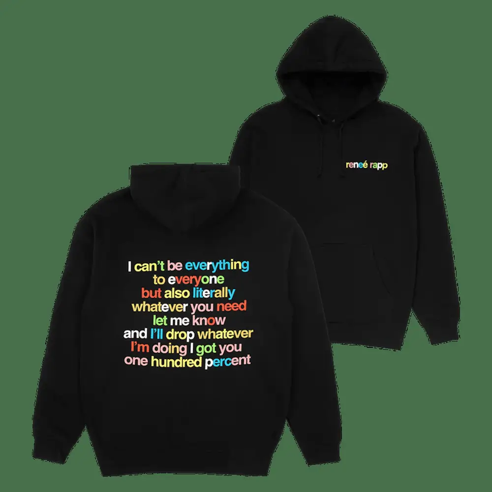 Renee Rapp Tour Merch Hoodie Everything To Everyone Hoodie Concert Fan Gifts