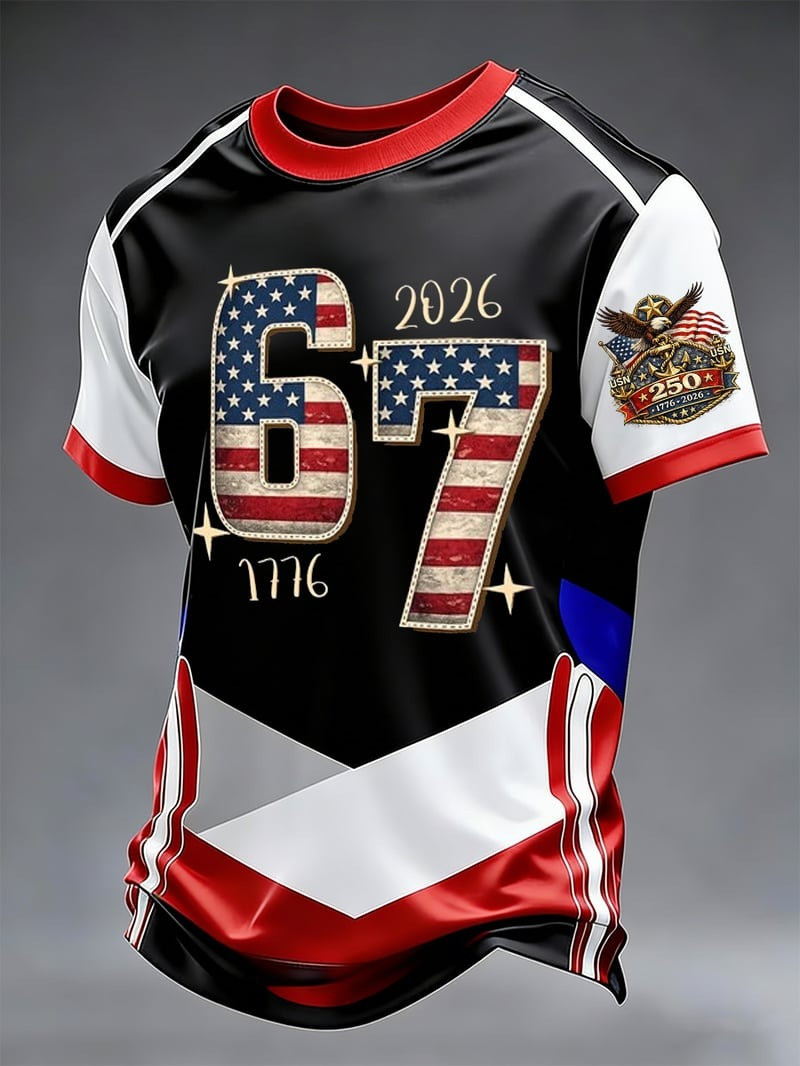 Retro 250th Anniversary T-Shirt 1776 2026 Celebrate American Heritage Clothing Gift For Dad