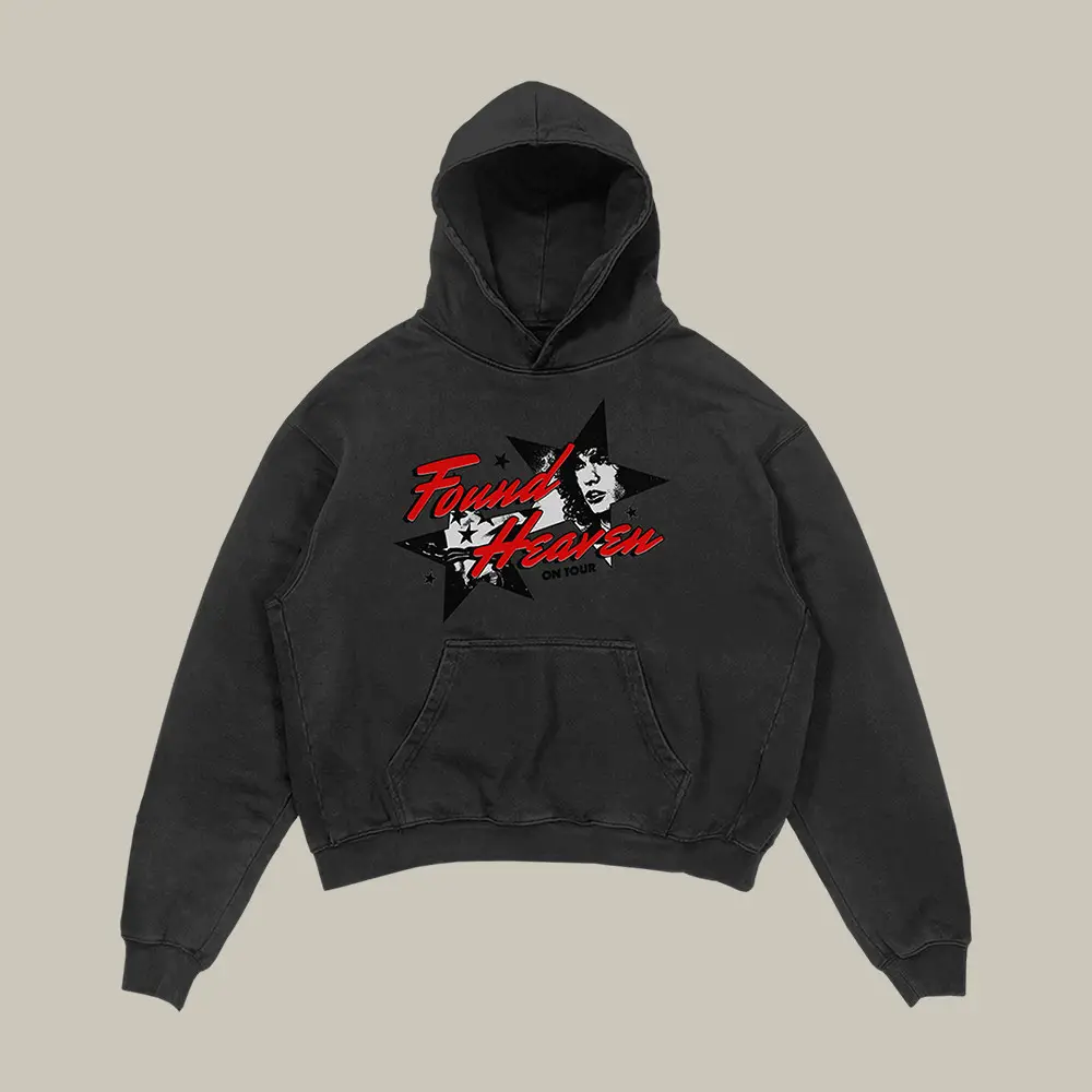 Retro Found Heaven On Tour Hoodie Conan Gray Hooded Sweatshirt Music Fan Gift