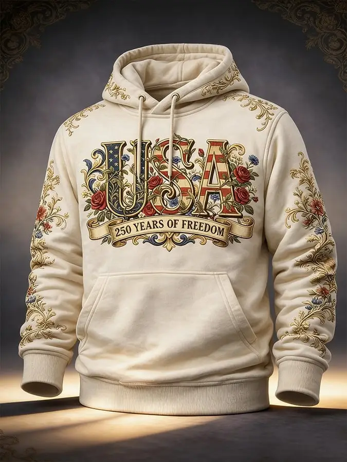 Retro Marine Corps Hoodie USA 250 Years 1776 2026 Proud Veteran Clothing Gift For Him