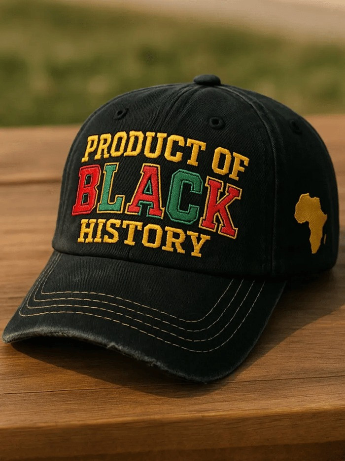 Retro Product Of Black History Dad Hat Culturally Confident Unique Gift For Son