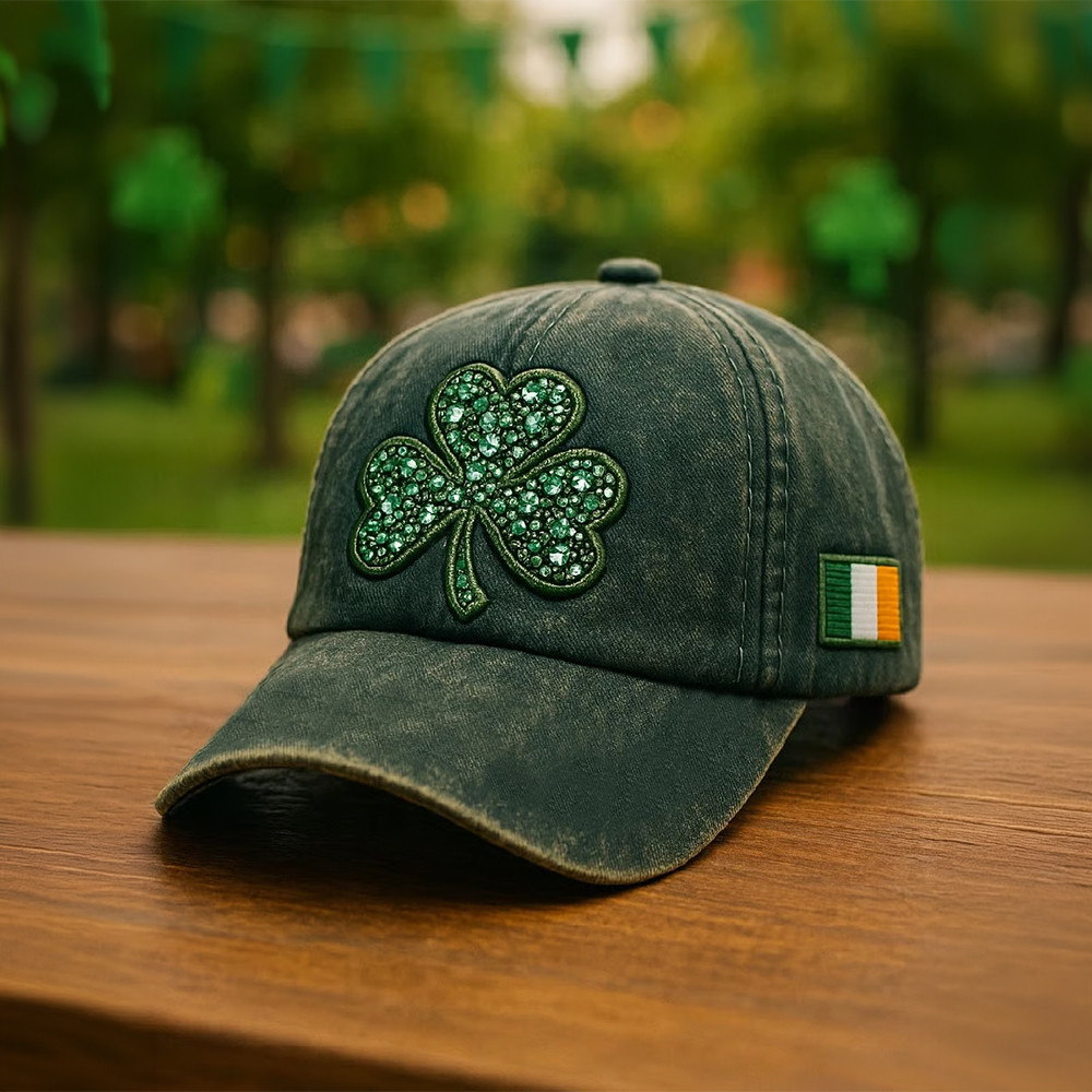 Retro St. Patrick's Day Hat Irish Flag St Patrick's Day Baseball Cap Gift For St Paddys