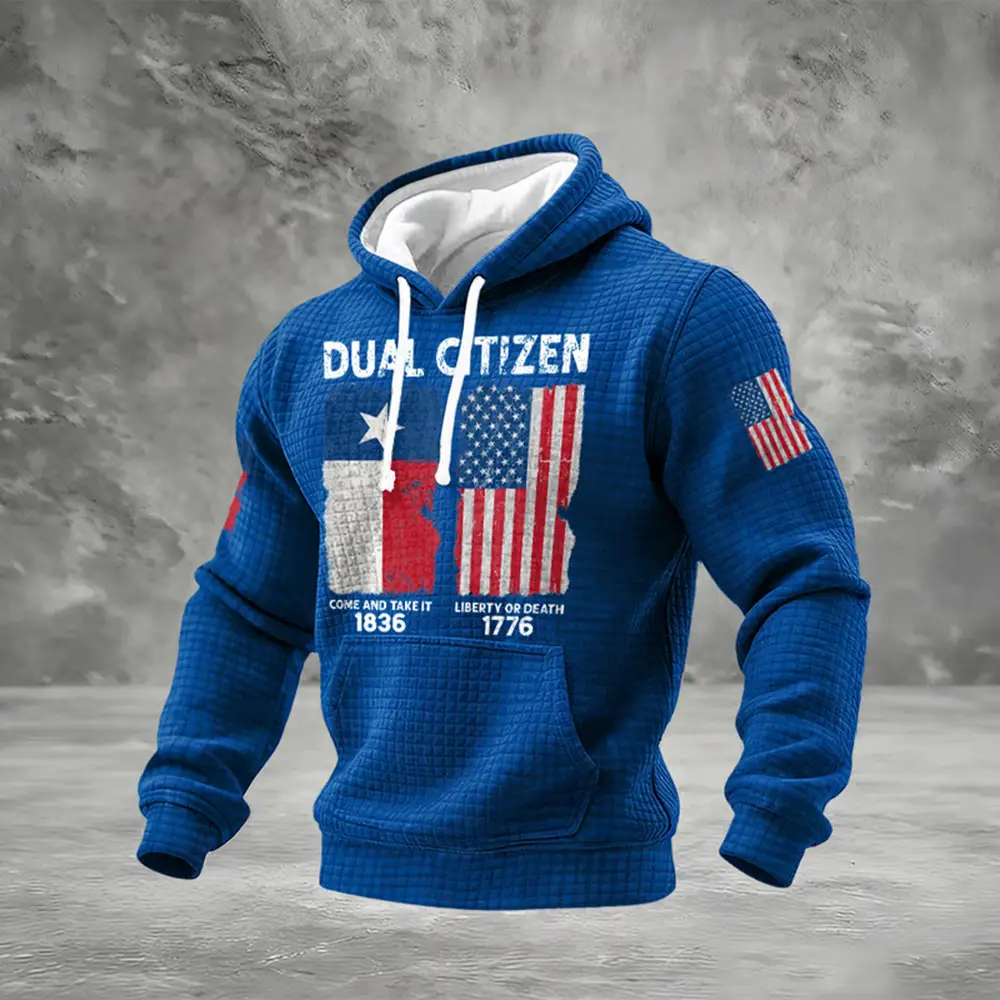 Retro Texas Pride Dual Citizen Come And Take It Hoodie Texas 1836 2026 Hooded Sweatshirt Retro Texas Pride Dual Citizen Come And Take It Hoodie Texas 1836 2026 Hooded Sweatshirt - Image 1