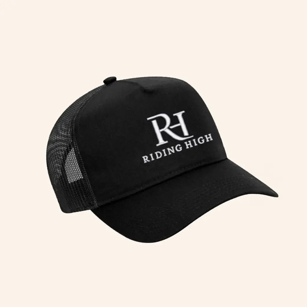 Riding High Ministries Merch Riding High Trucker Hat Embroidered Gifts For Him -WearandDecor Riding High Ministries Merch Riding High Trucker Hat Embroidered Gifts For Him -WearandDecor - Image 1