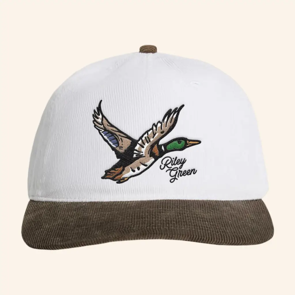 Riley Green Merch Duck Embroidered Hat Birthday Gifts For Music Lovers - Wear&Decor