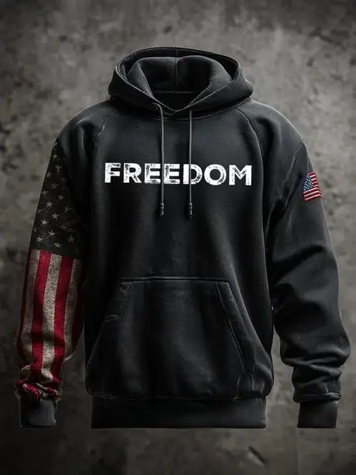 RIP Charlie Kirk Freedom Hoodie USA Flag 1993 2025 Outfit Gifts For Republican Supporters