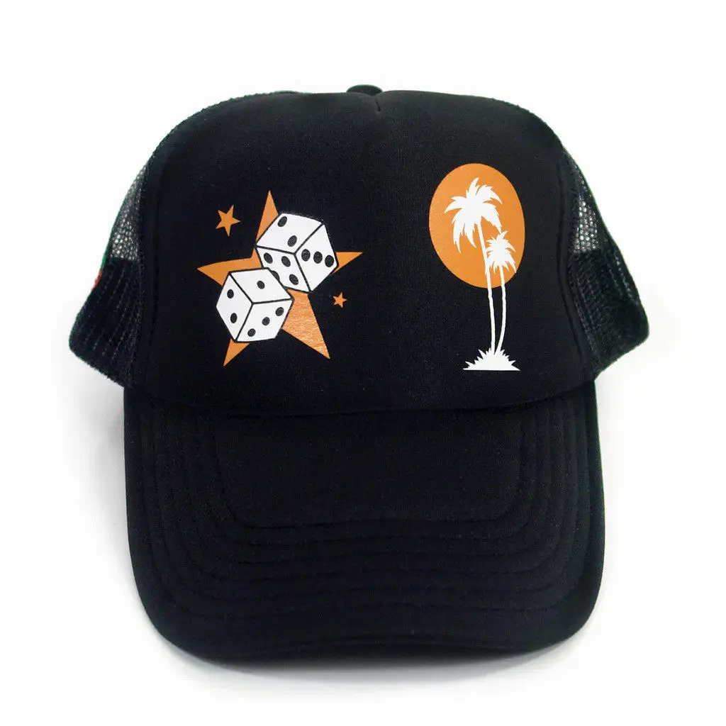 Rise Records Merch Dance Gavin Dance Jackpot Juicer Black Mesh Trucker Hat Dad Gifts -WearandDecor