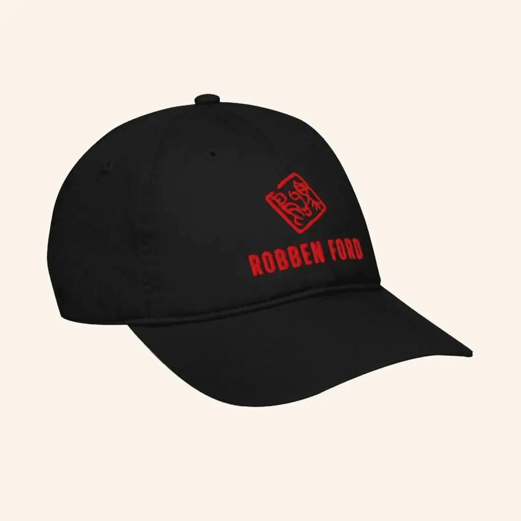 Robben Ford Merch Organic Embroidered Hat Unique Gift For Boyfriend -WearandDecor