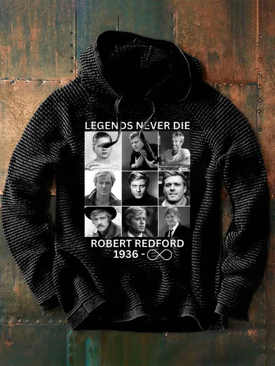 Robert Redford Hoodie Legends Never Die 1936 Infinity Symbol Memorial Tribute Gifts Clothing Robert Redford Hoodie Legends Never Die 1936 Infinity Symbol Memorial Tribute Gifts Clothing - Image 1