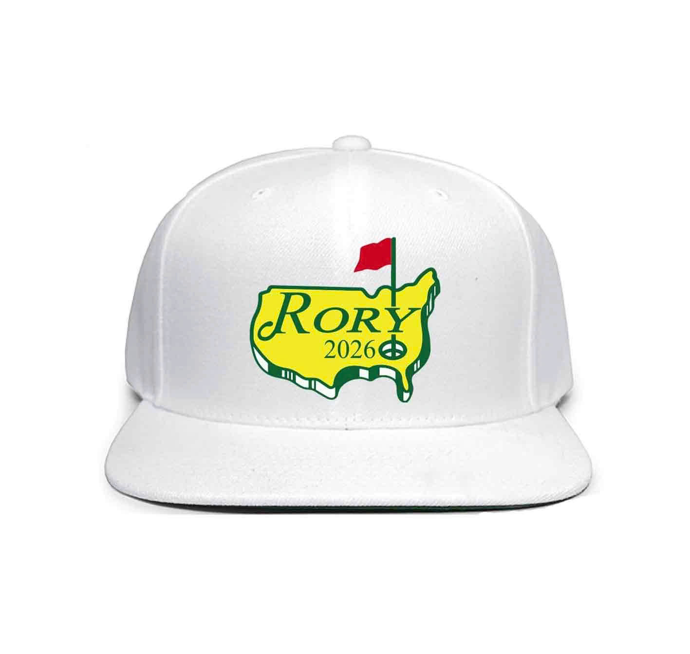 Rory McIlroy 2026 Masters Champion Snapback Hat Father's Day Gift Ideas