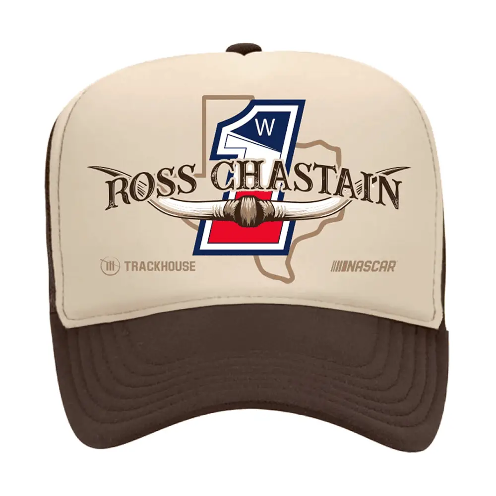 Ross Chastain Merch Ross Chastain Trackhouse Racing Team Hat Cool Gifts For Dad -WearandDecor