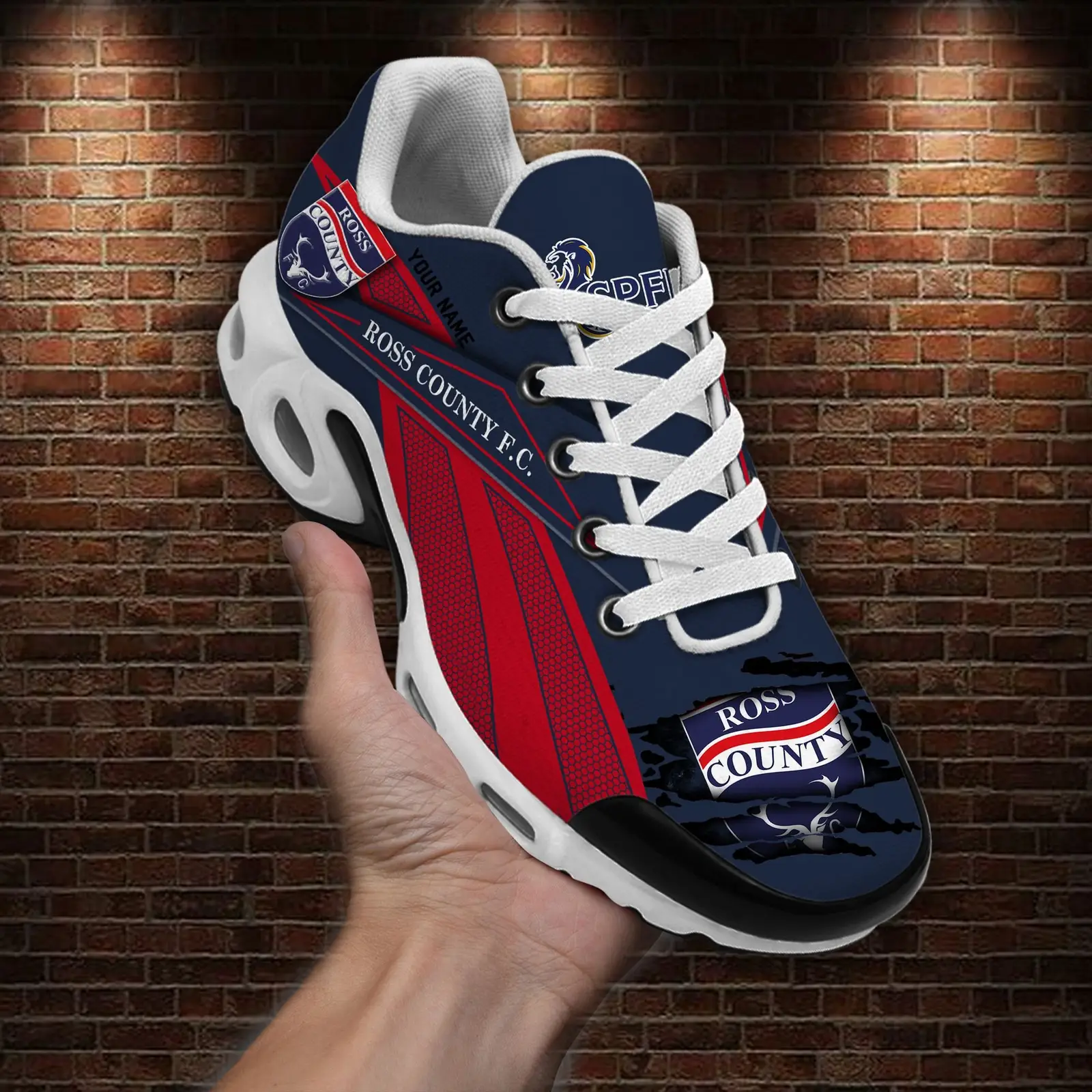 Ross County F.C. Air Max Plus Shoes Sneakers For Men And Women