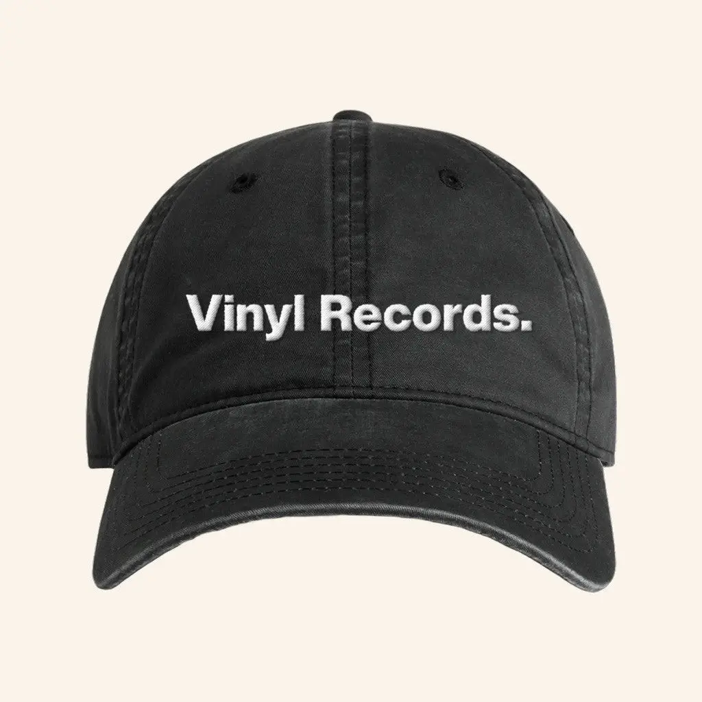 Rough Trade Merch Rough Trade Slogan Series Vinyl Records Hat Gifts For Father -WearandDecor
