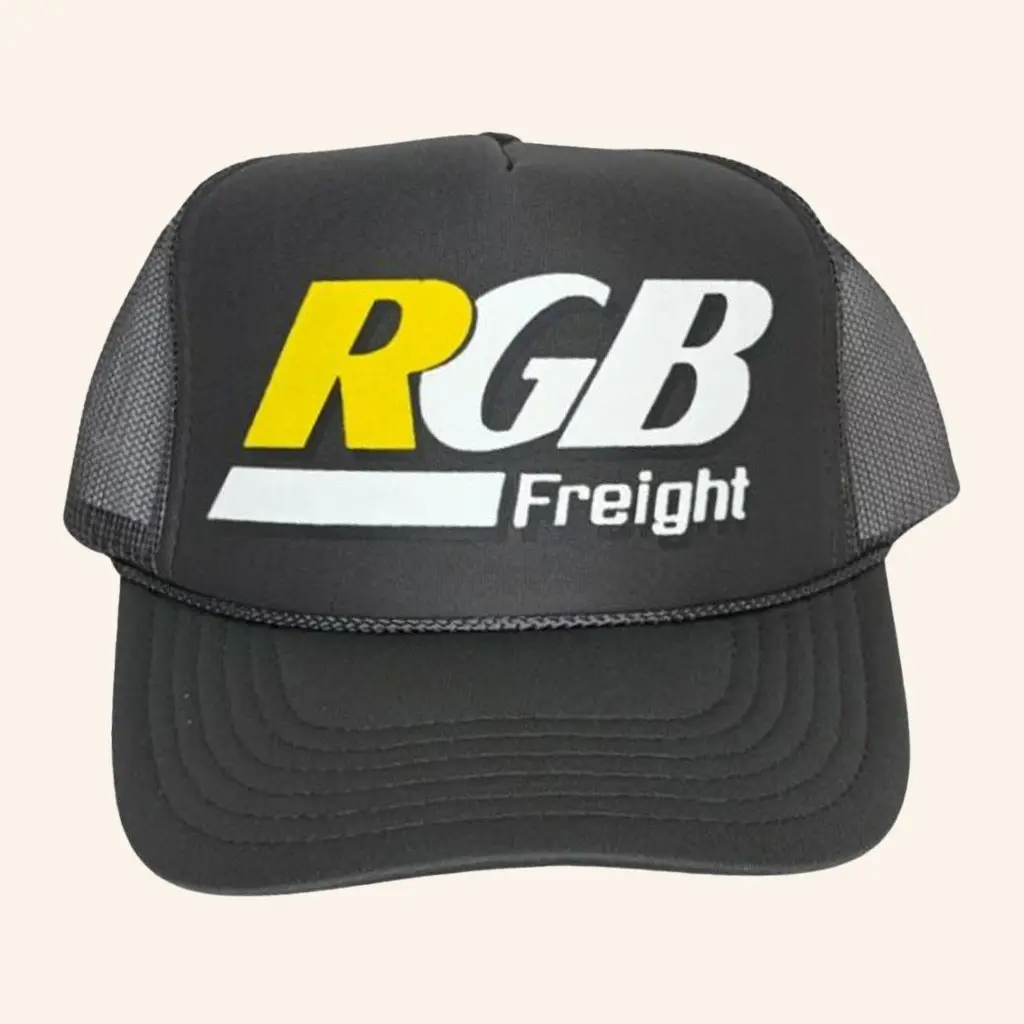 ROYGBIV Merch RGB Freight Black Trucker Hat Christmas Gifts For Friends - Wear&Decor