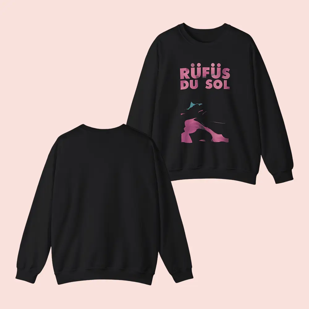 Rufus Du Sol Merch Official Rufus Du Sol Band Sweatshirt Black Gifts For Electronic Fans Rufus Du Sol Merch Official Rufus Du Sol Band Sweatshirt Black Gifts For Electronic Fans - Image 1
