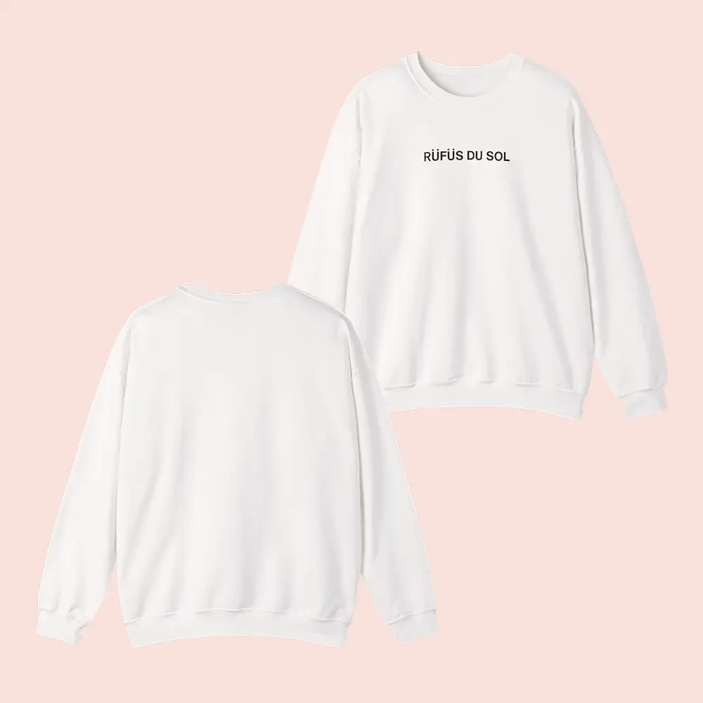 Rufus Du Sol Merch Official Rufus Du Sol Classic Logo Sweatshirt RDS Band Clothing For Fans