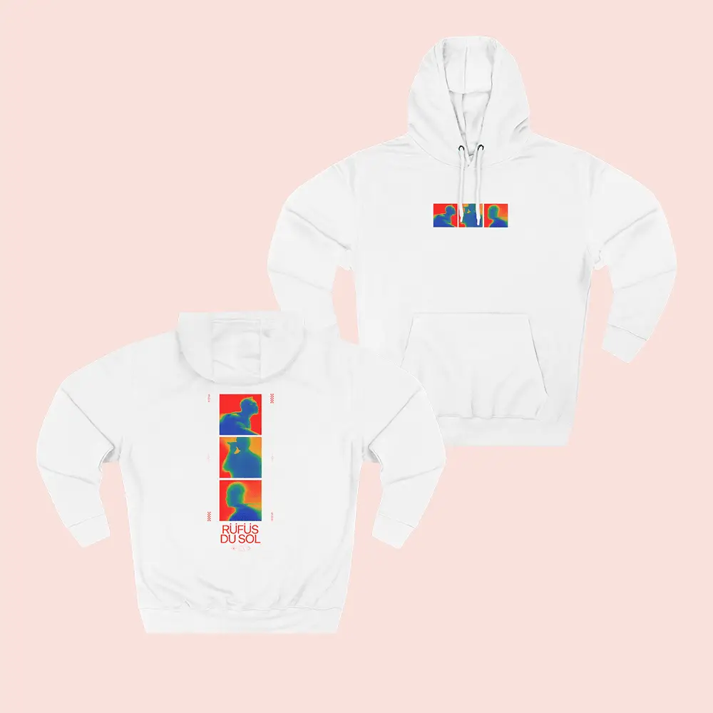 Rufus Du Sol Merch Official Silhouette Hoodie RDS Band Merchandise Gifts For Music Lovers