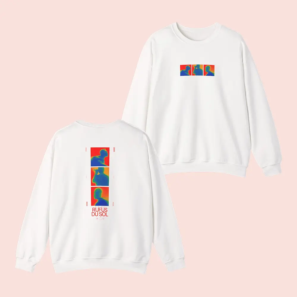 Rufus Du Sol Merch Official Silhouette Sweatshirt RDS Band Merchandise Gifts For Fans