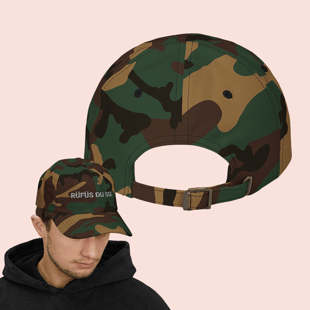 Rufus Du Sol Merch Store Rufus Du Sol Camo Hat Band Camouflage Cap Gifts for EDM Fans