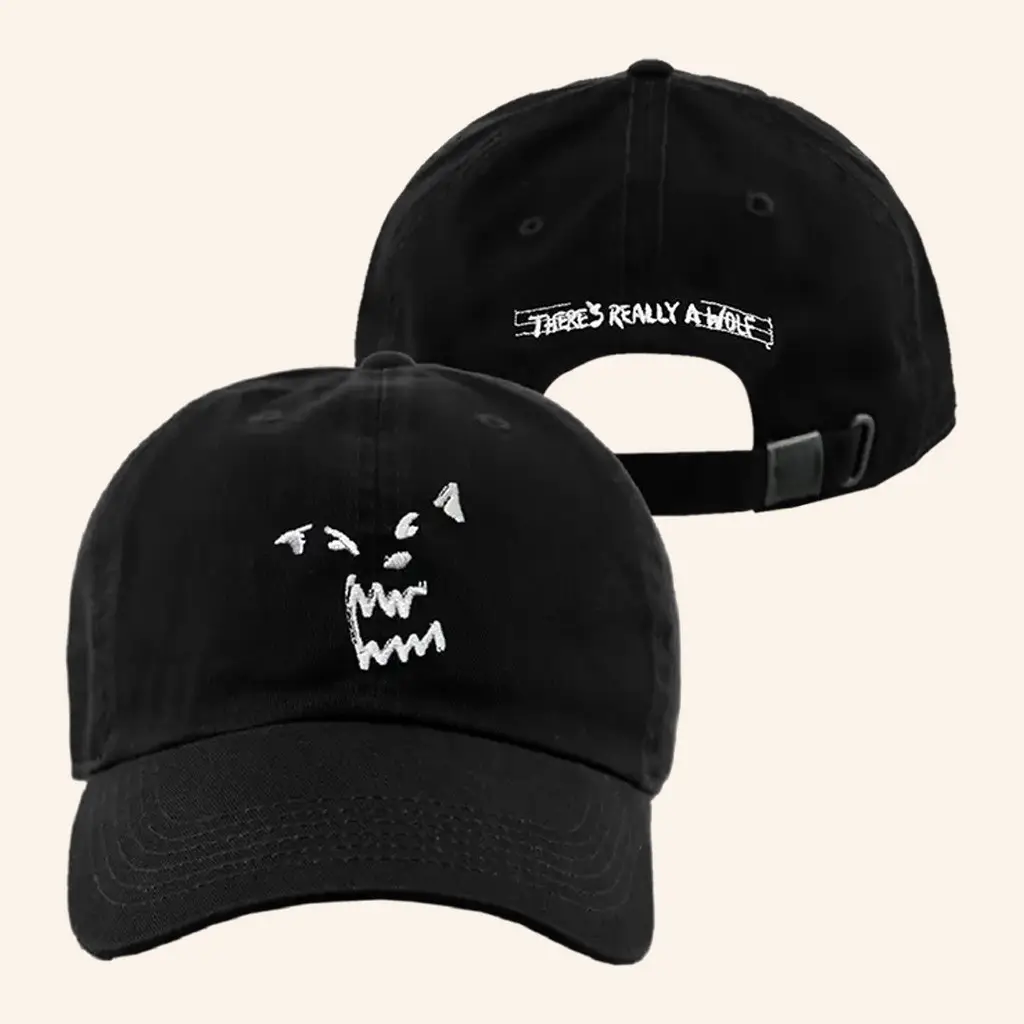 Russ Merch There's Really A Wolf Hat Embroidered Gifts For Rapper Fans