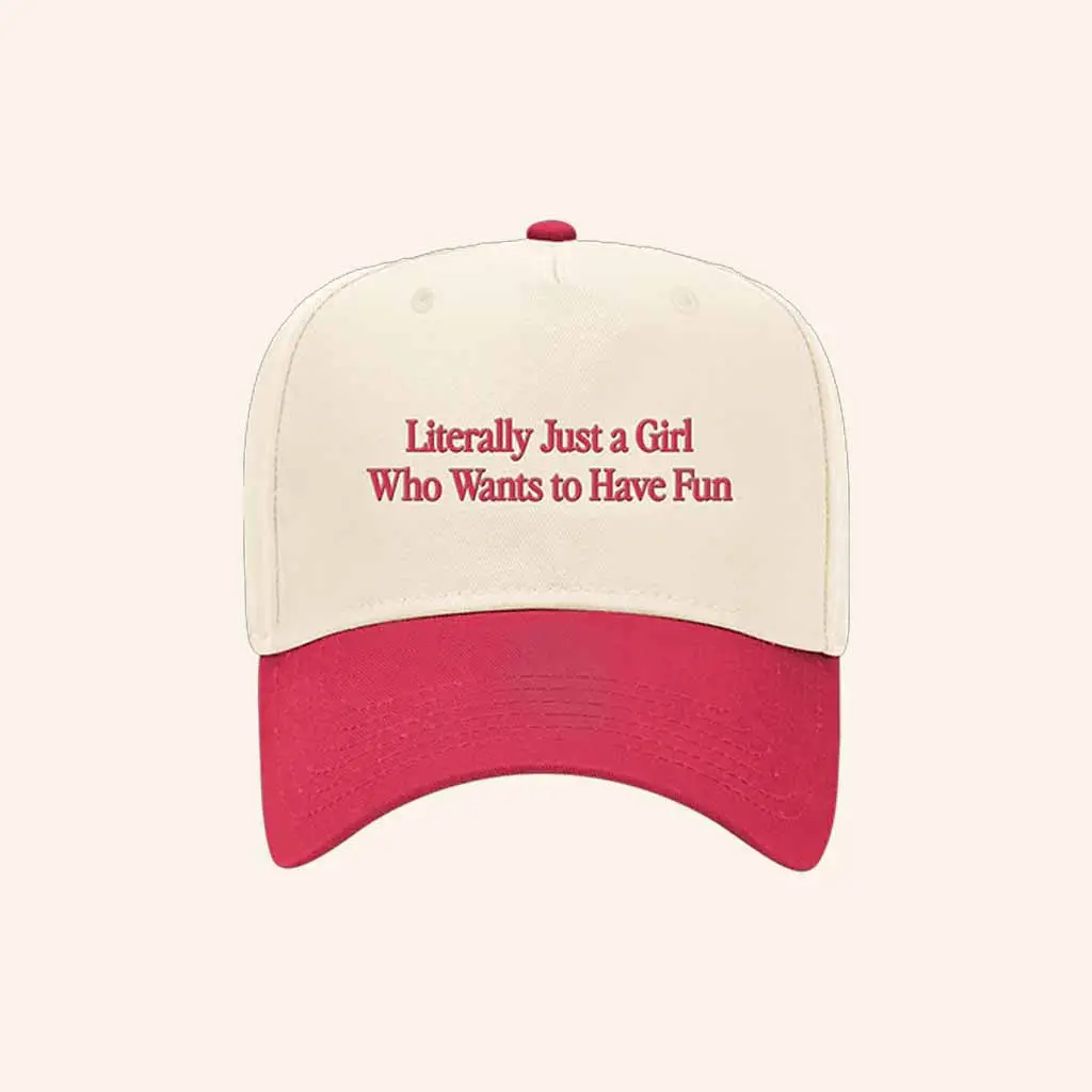 Russell Dickerson Merch Literally Just A Girl Hat Best Christmas Gifts For Sister -WearandDecor