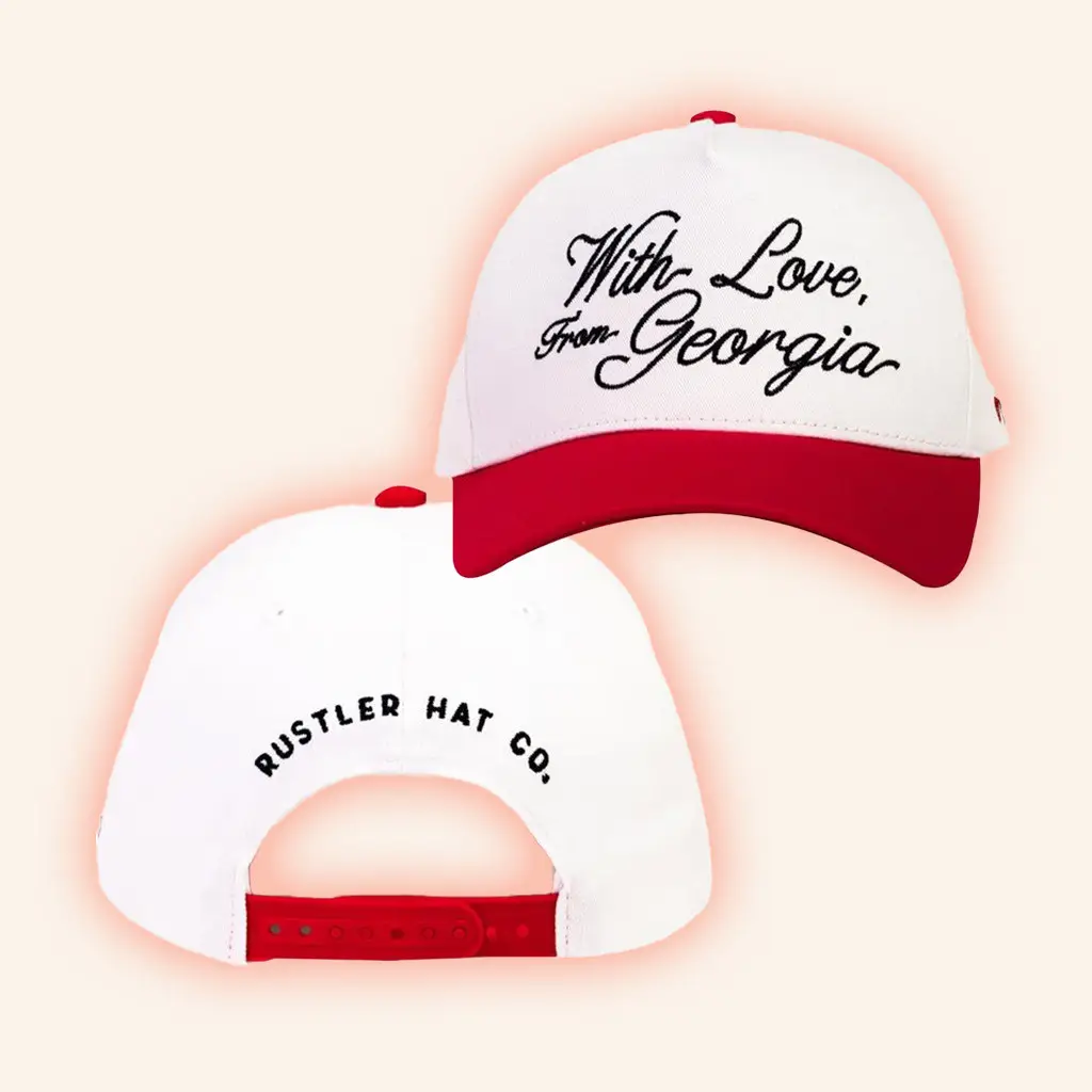 Rustler Hat Co Merch With Love From Georgia Hat Unique Gifts For Husband -WearandDecor