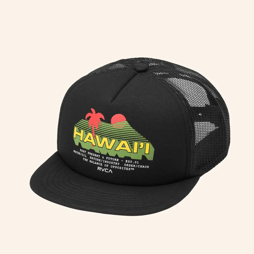 RVCA Merch Timeless Foamy Trucker Hat Gifts For Dad -WearandDecor RVCA Merch Timeless Foamy Trucker Hat Gifts For Dad -WearandDecor - Image 1